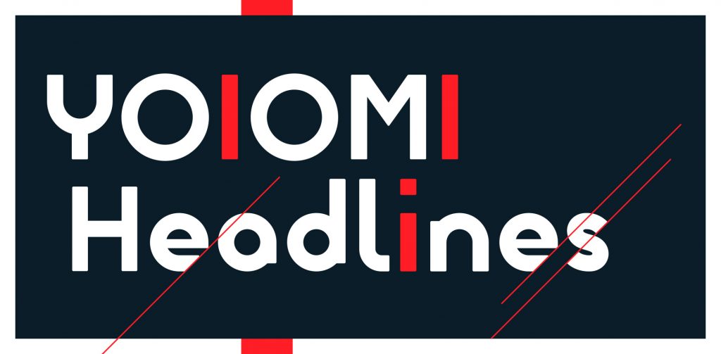 YOIOMI Headlines banner. YOIOMI Studio 2020.